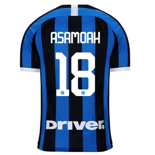 Camiseta Inter De Milán NO.18 Asamoah Replica Primera Ropa 2019/20 Azul